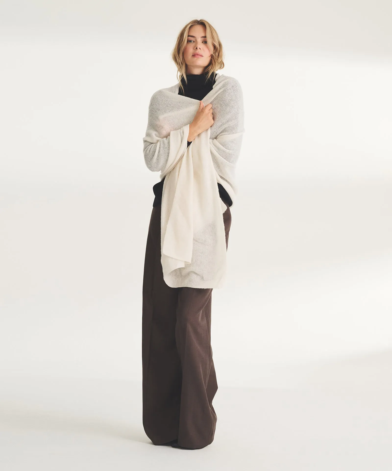 Featherweight Cashmere Wrap