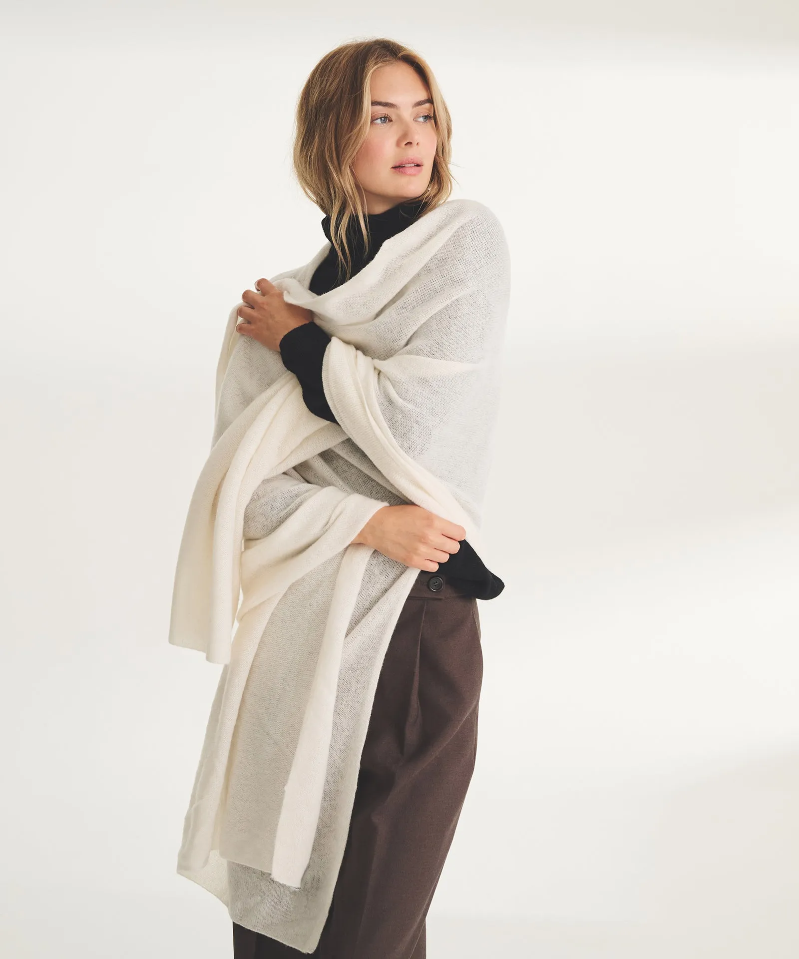 Featherweight Cashmere Wrap