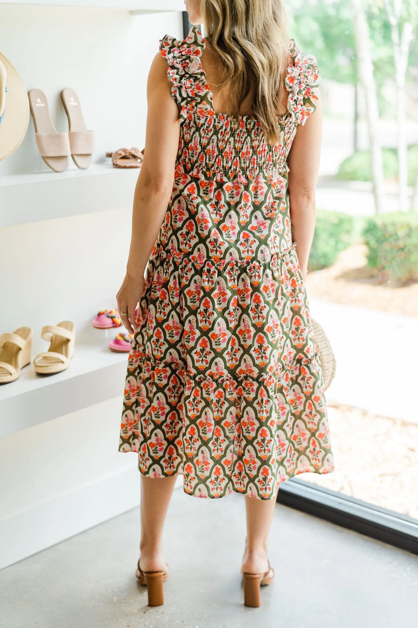 Garden Lattice Brayden Dress