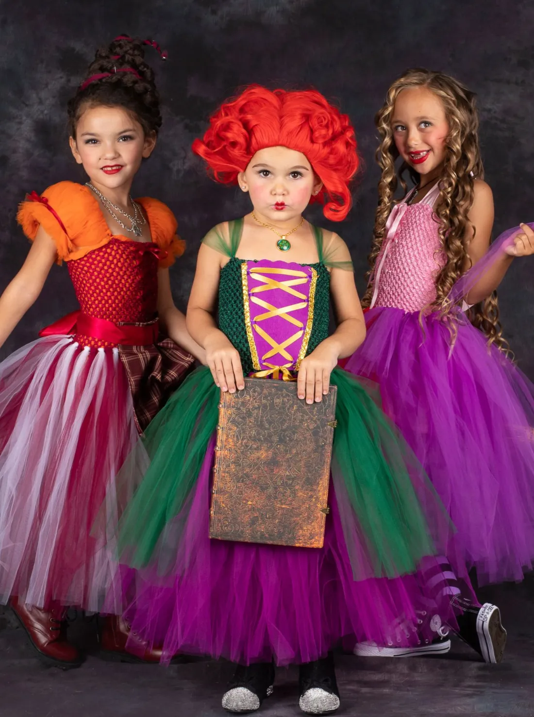 Girls Hocus Pocus Inspired Sarah Sanderson Costume Dress