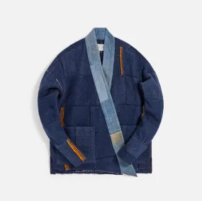 Greg Lauren Blanket Scrapwork GL1 Jacket - Blue