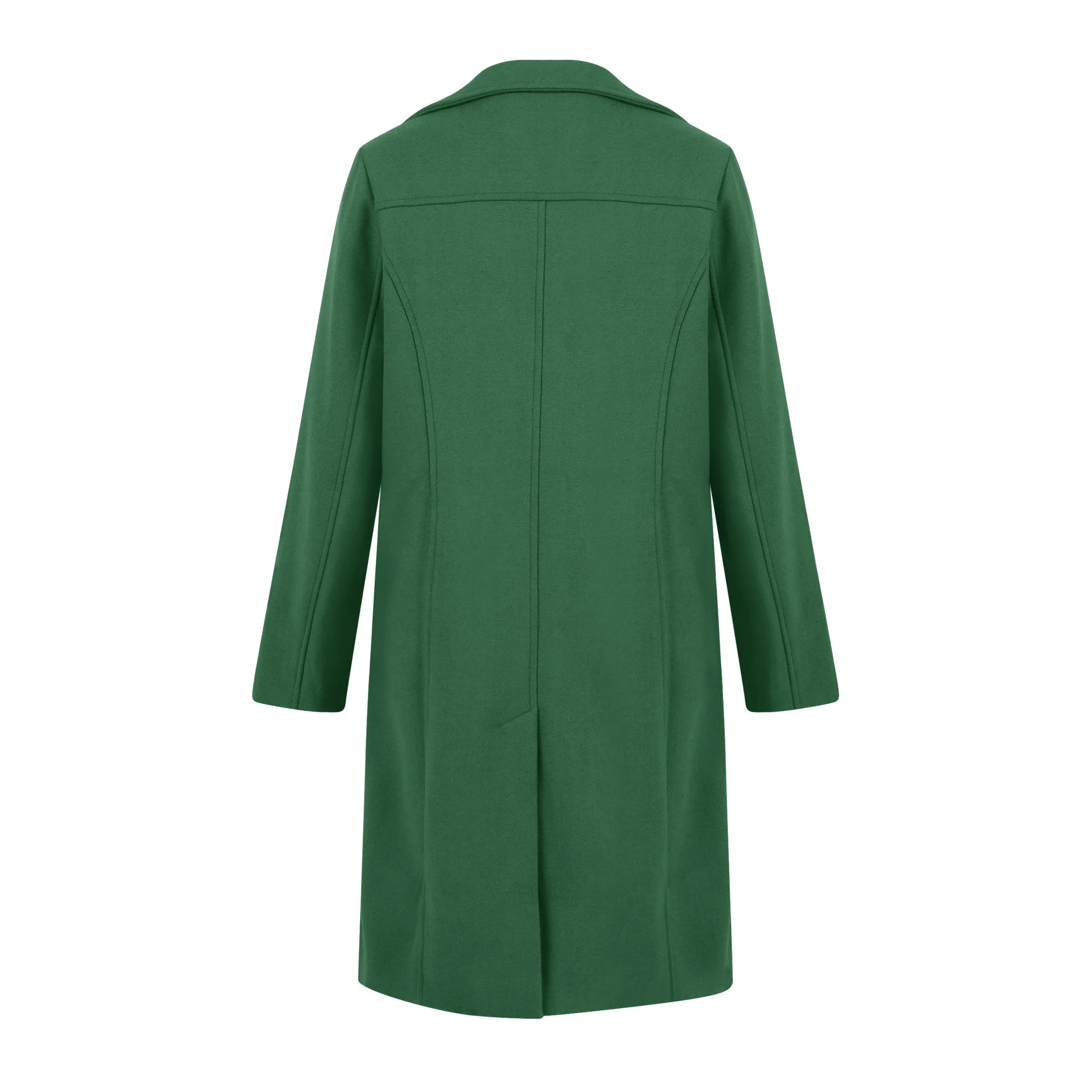 Haute Edition Women's 3/4 Length Belted Robe Pea Coat