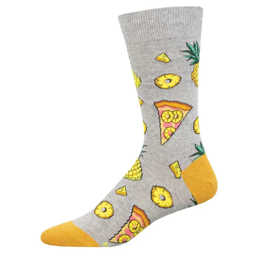 Hawaiian Pizza Men's Crew Socks