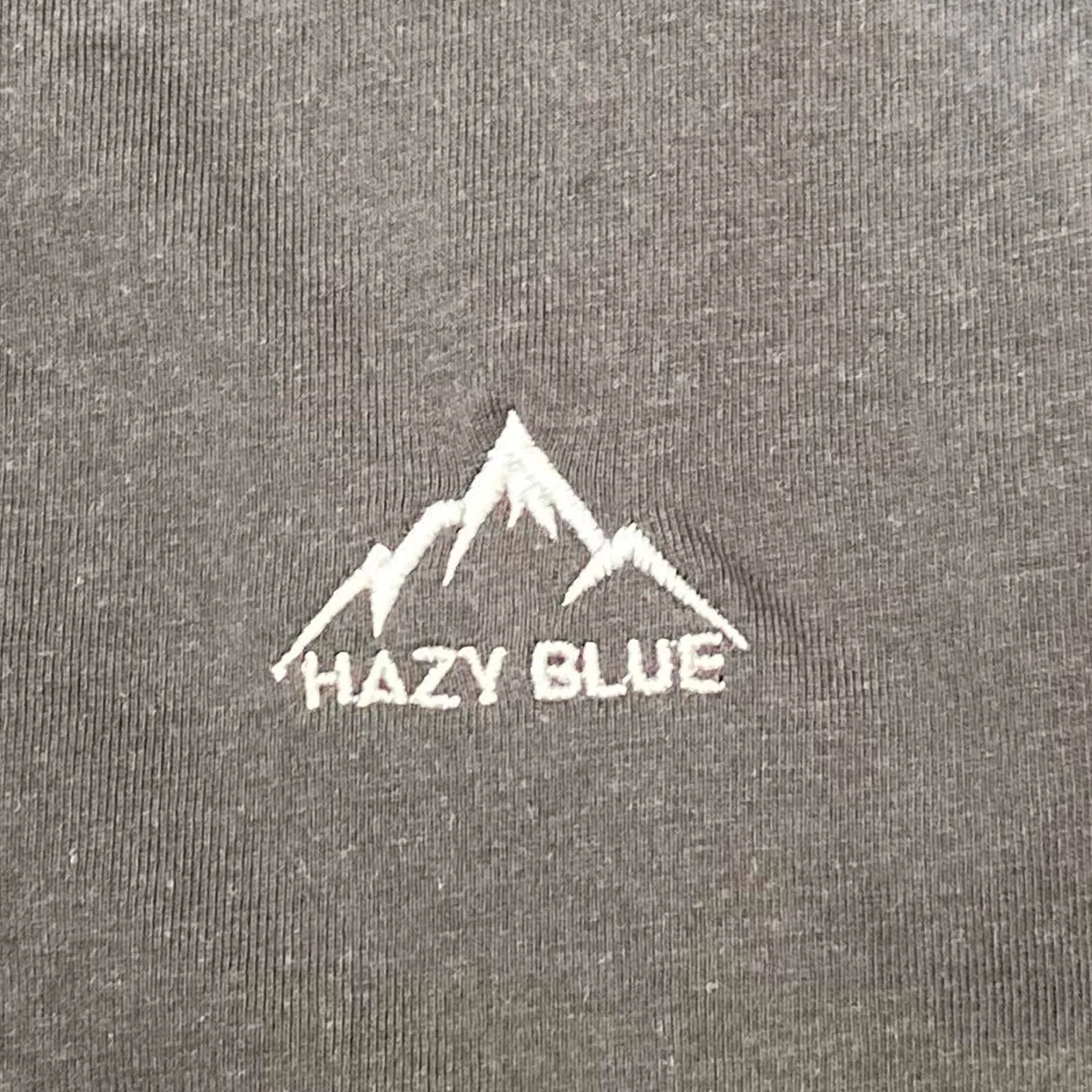 Hazy Blue Unisex Casual T-Shirts