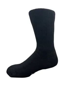 Heavy Duty Bamboo Work Socks - Black