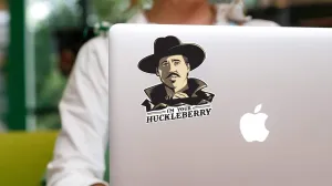 I'm Your Huckleberry Sticker