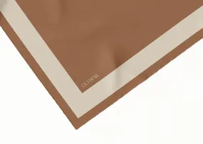 Imelda Tan/Sand Silk Scarf - 89x89cm - Imperfect