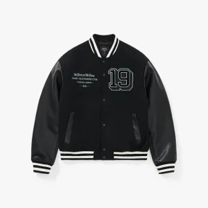 Imperial Varsity Letterman Jacket [Black/Storm Grey]