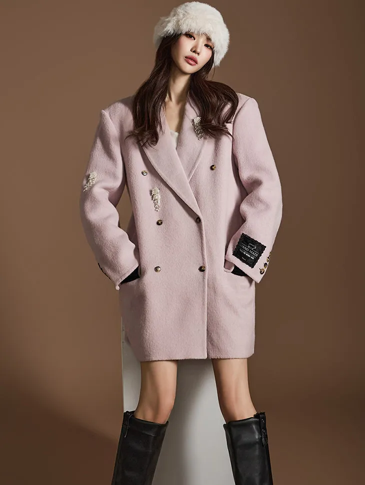 J2525 Handmade Wool Coat