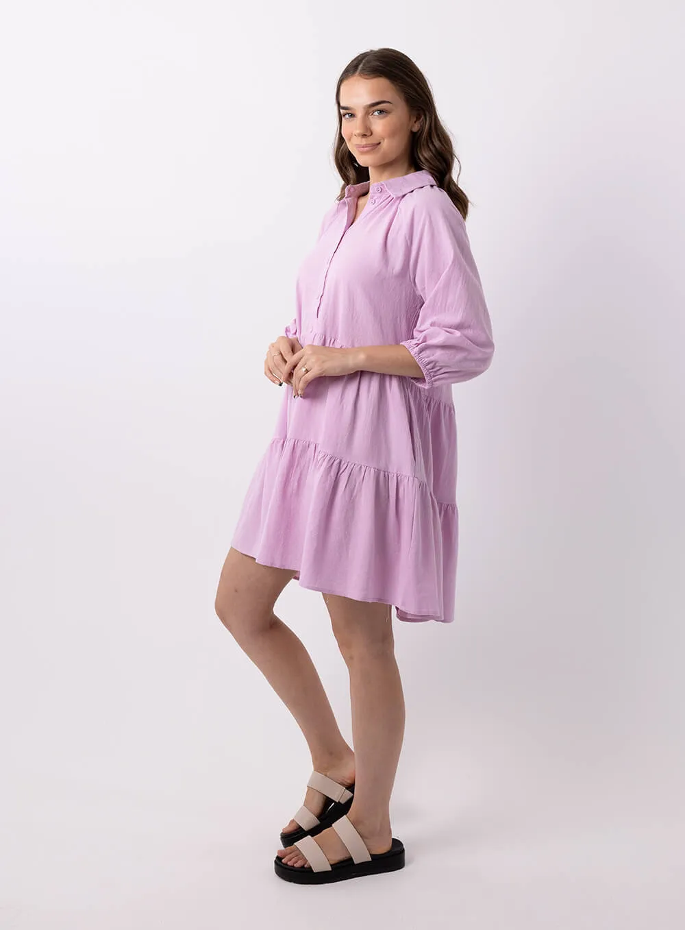 Jasmine Dress-LILAC