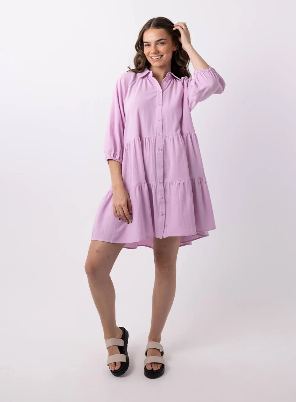 Jasmine Dress-LILAC