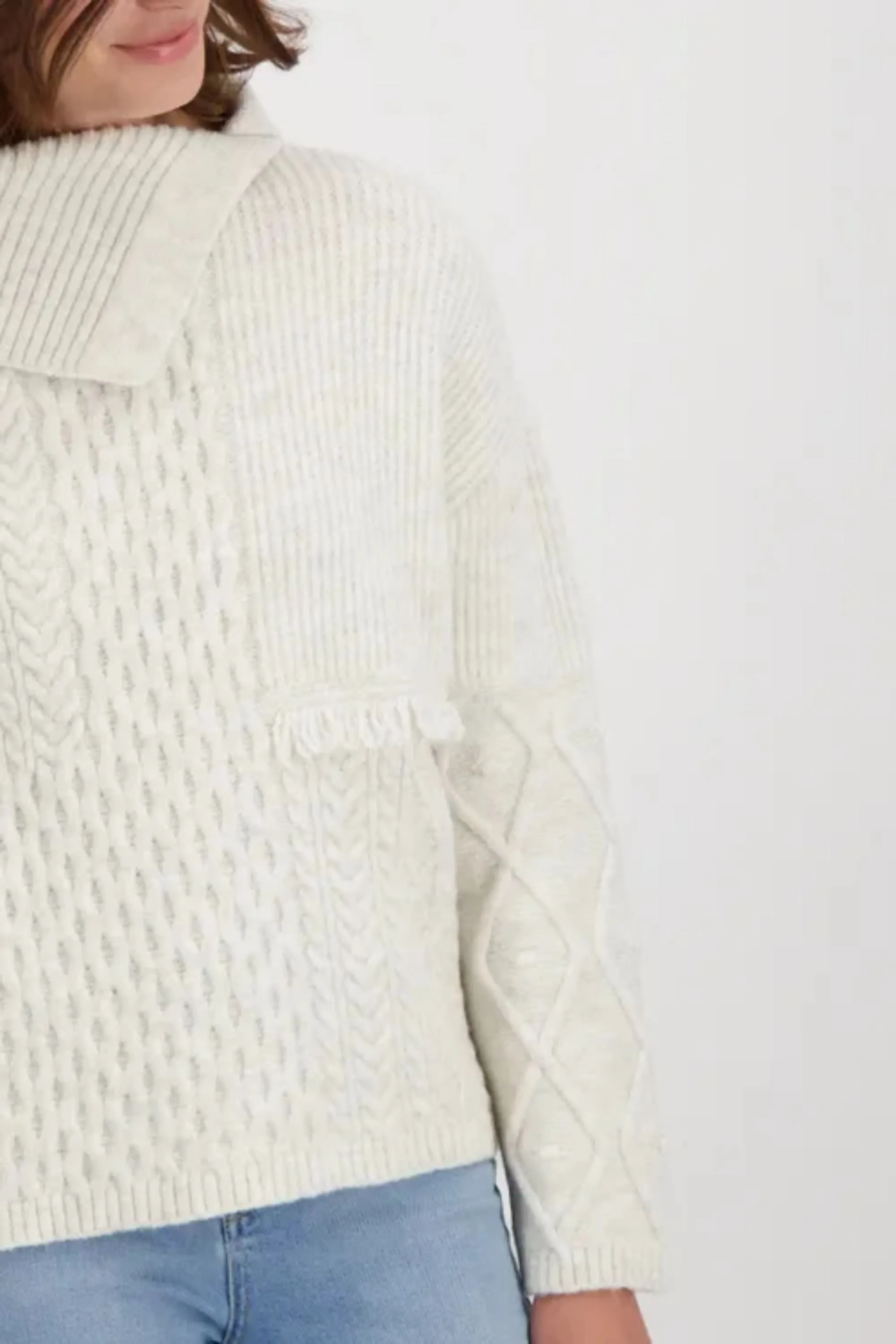 KNITTED PULLOVER - 807427MNR