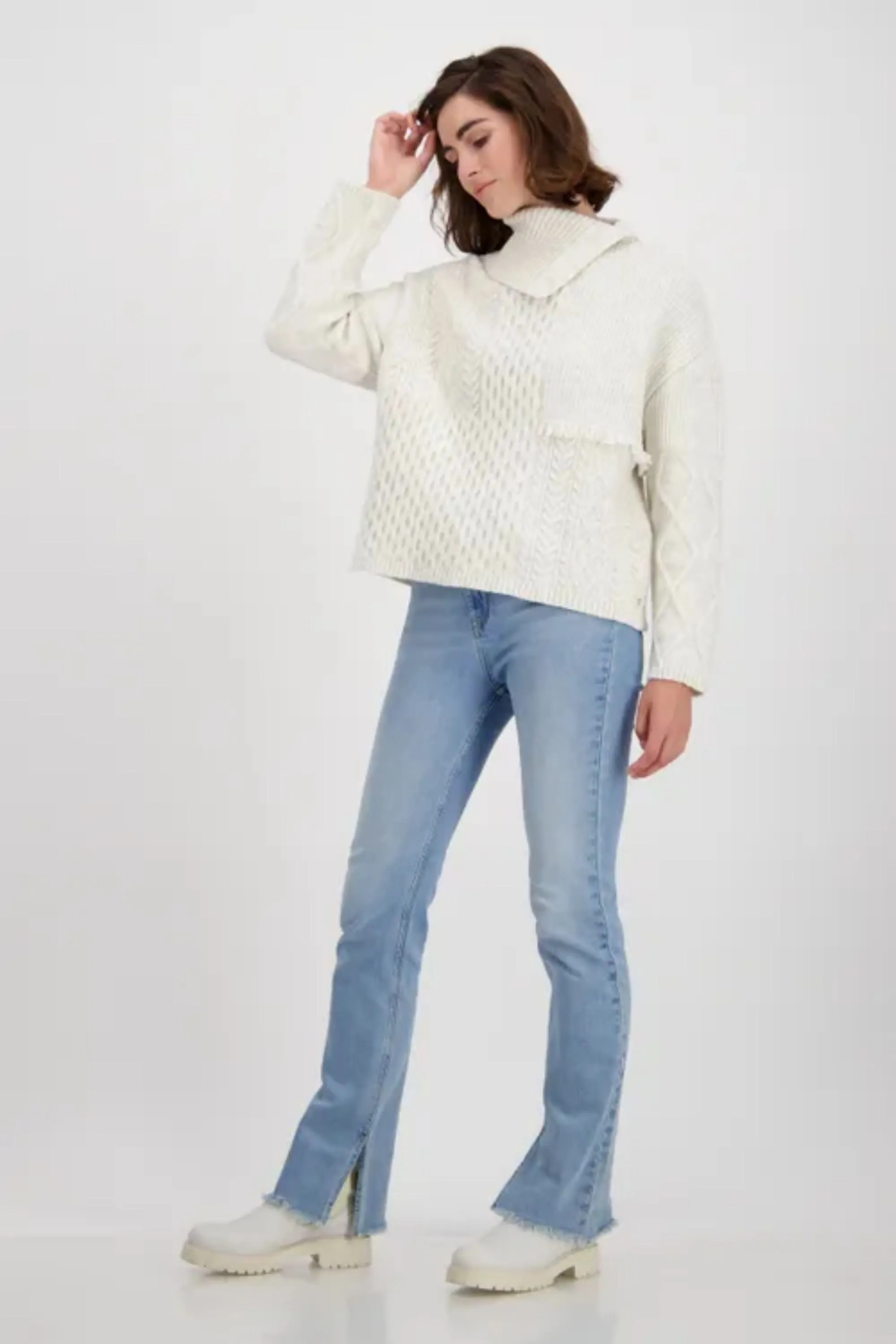 KNITTED PULLOVER - 807427MNR