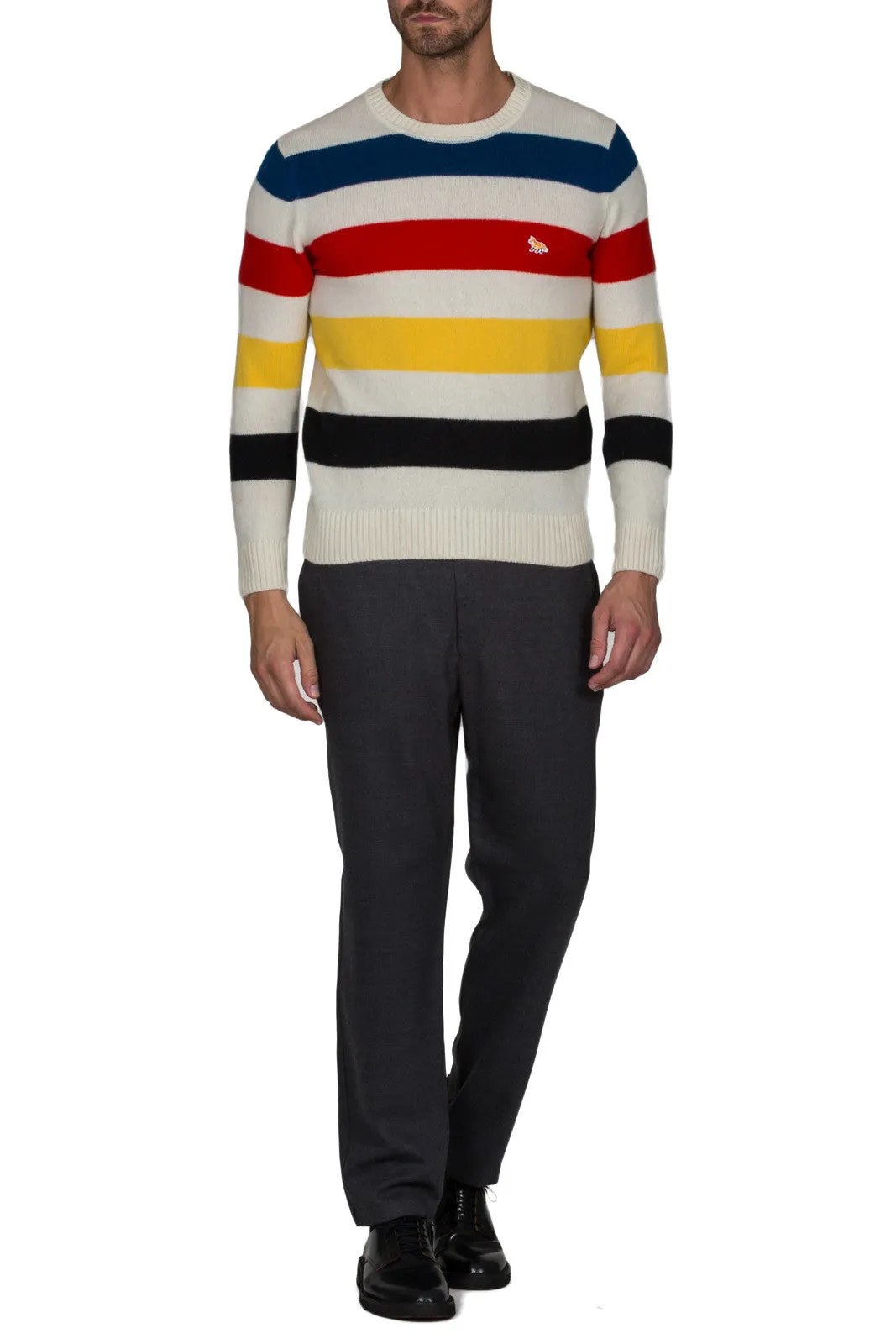 Lambswool Stripes Pullover