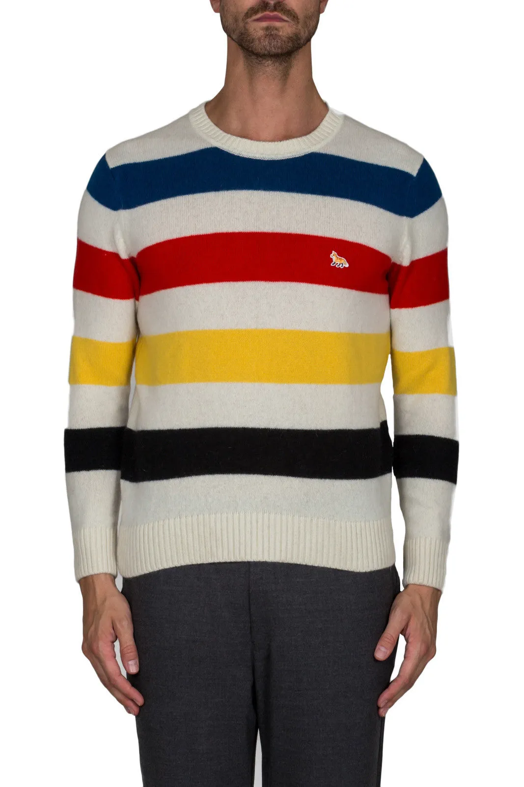 Lambswool Stripes Pullover