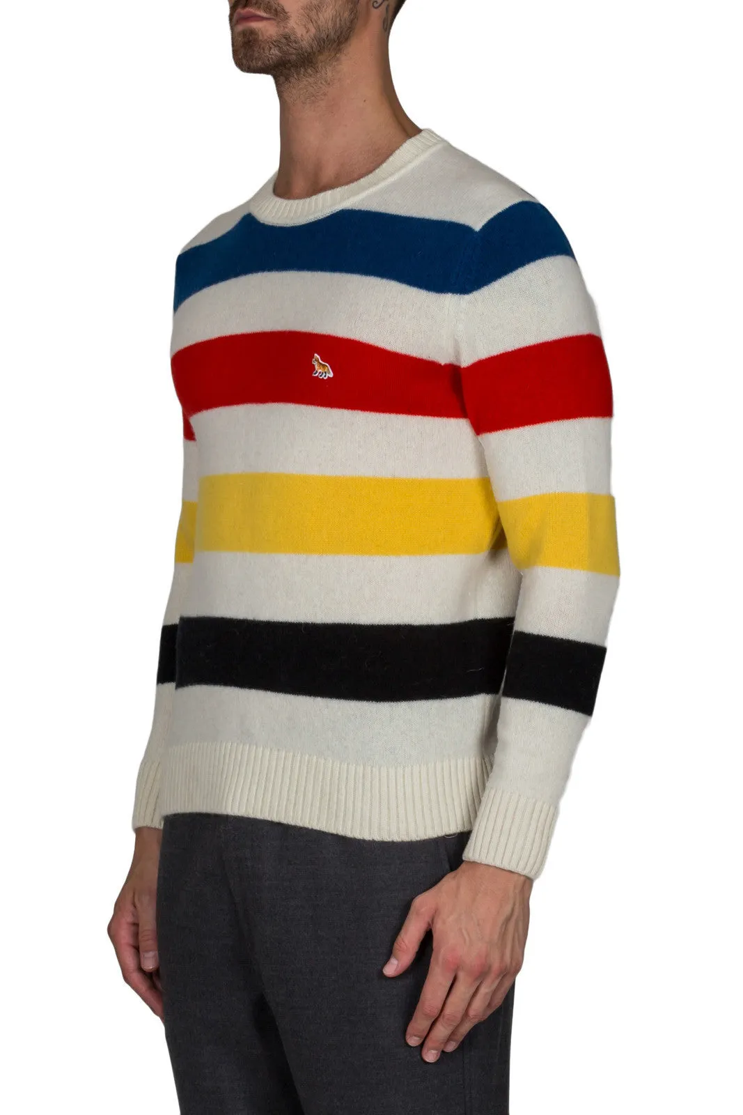 Lambswool Stripes Pullover