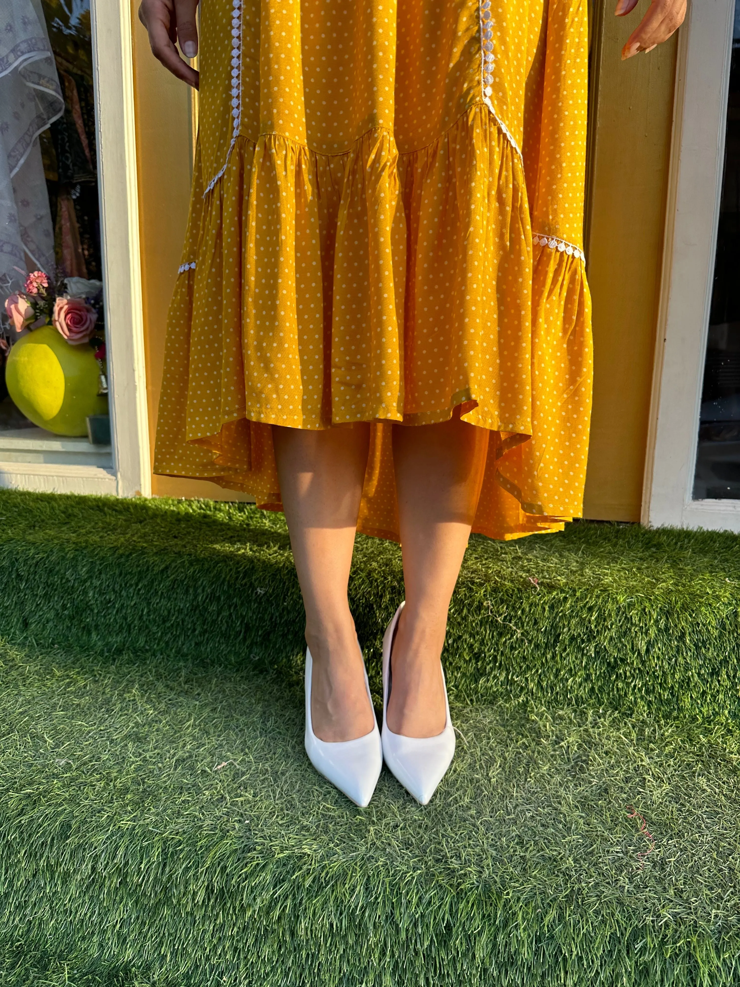 Lemon Drop Dream Yellow Dress