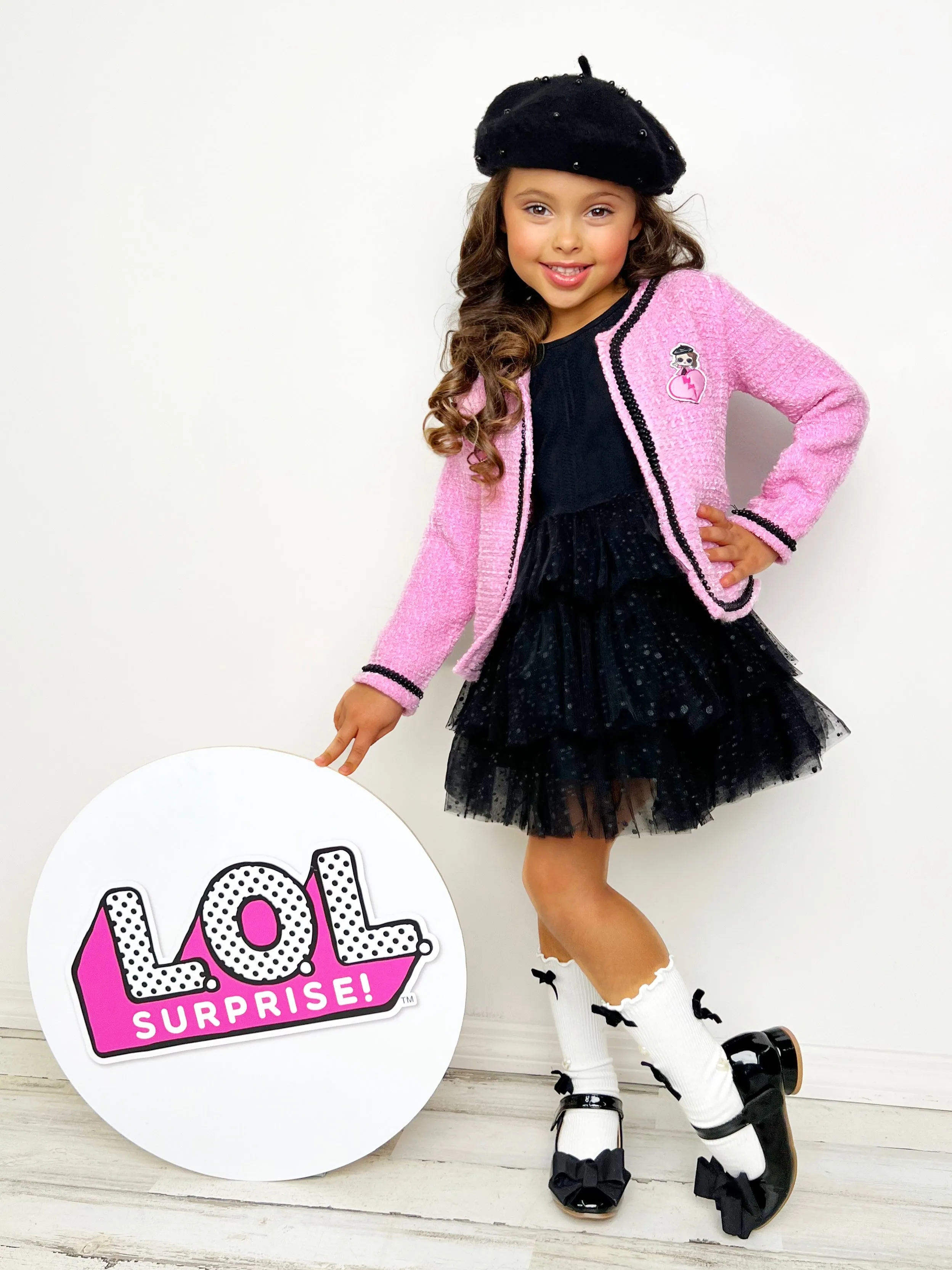 L.O.L. SURPRISE! Posh Tweed Blazer and Sequin Dress Set