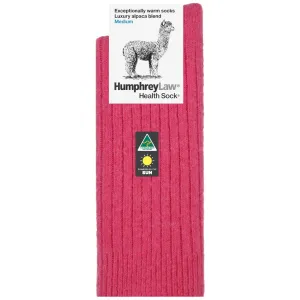 Luxury Alpaca Blend Socks in Fuchsia - Aussie Made