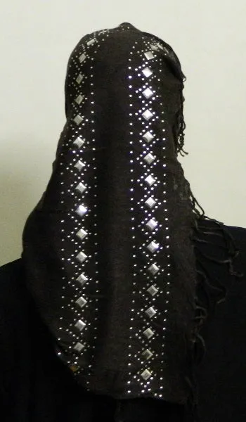 Maisa'a Shawl With Rhinestones and Studds