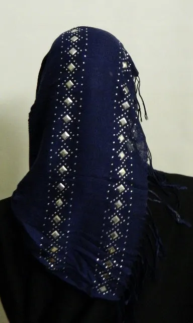 Maisa'a Shawl With Rhinestones and Studds