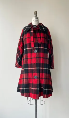 McKelvey Tartan Wool Coat