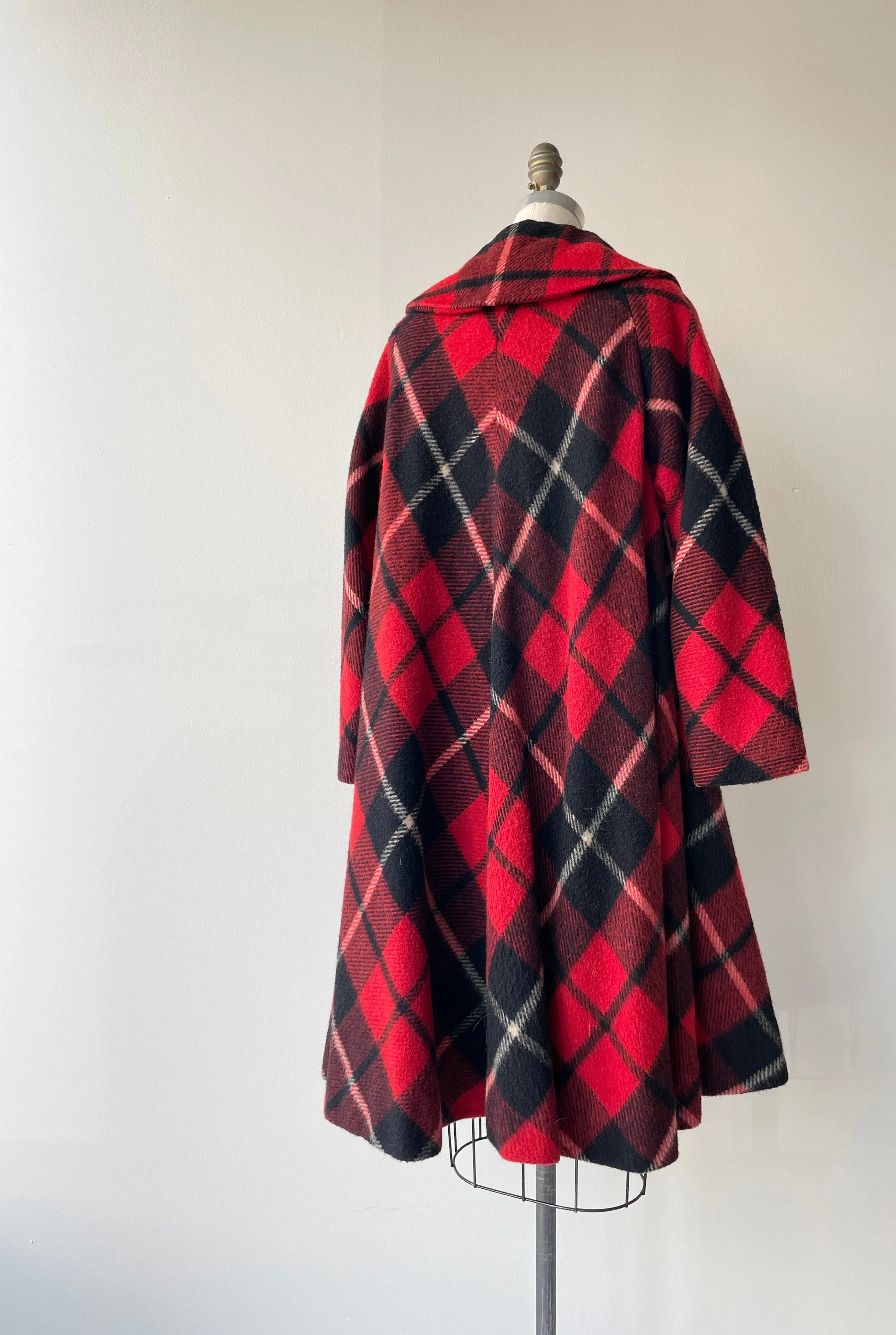 McKelvey Tartan Wool Coat