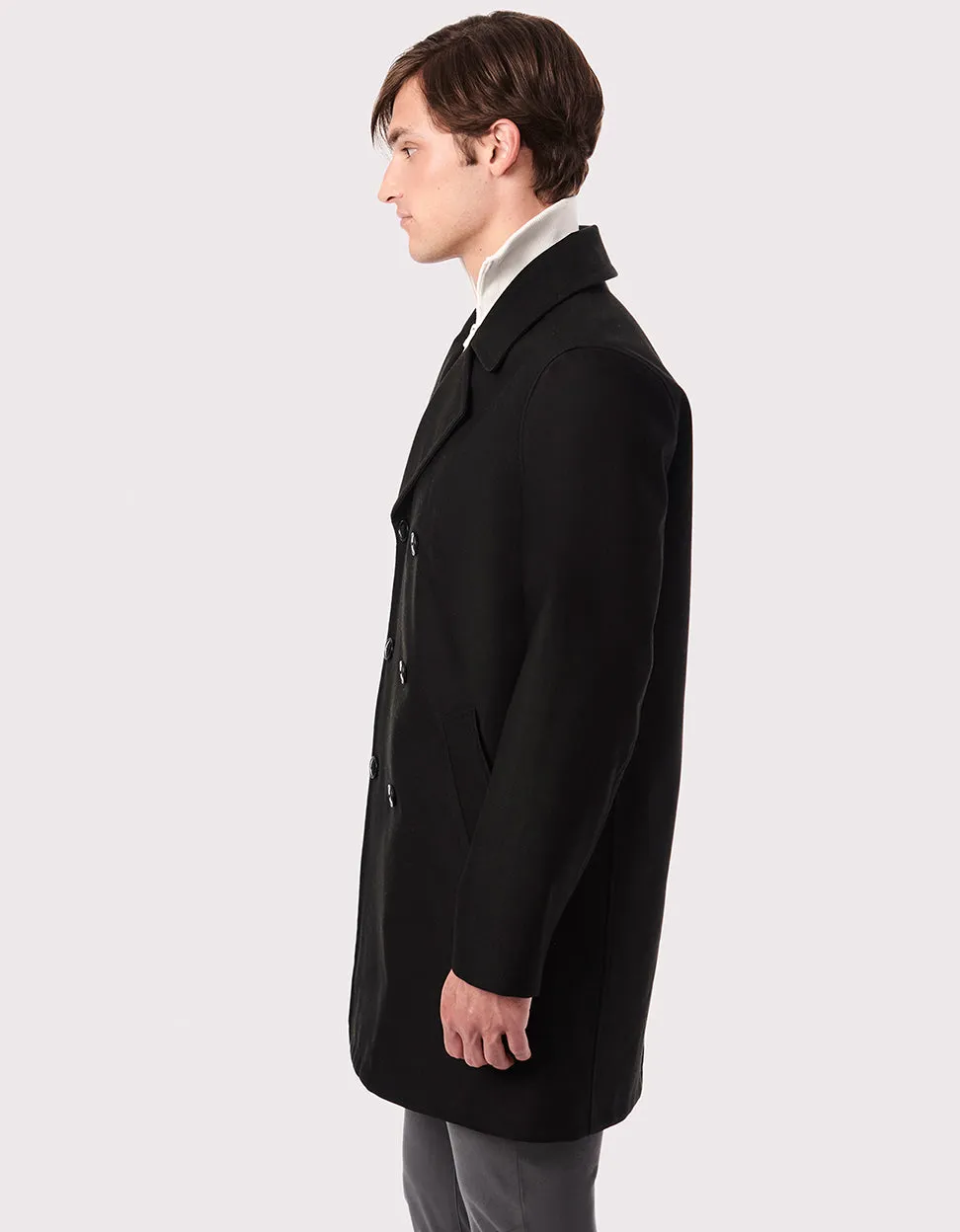 Men's Wool Peacoat