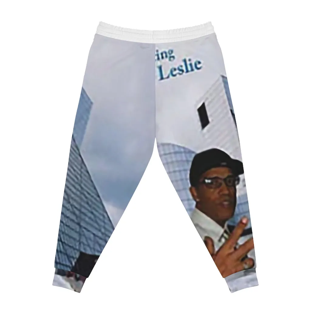 M.U.S.I.C. World HQ Album Cover Series Athletic Joggers (AOP)