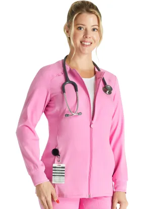 NEW! Allura Reserve Women's Zip-Front Scrub Jacket  CKA351