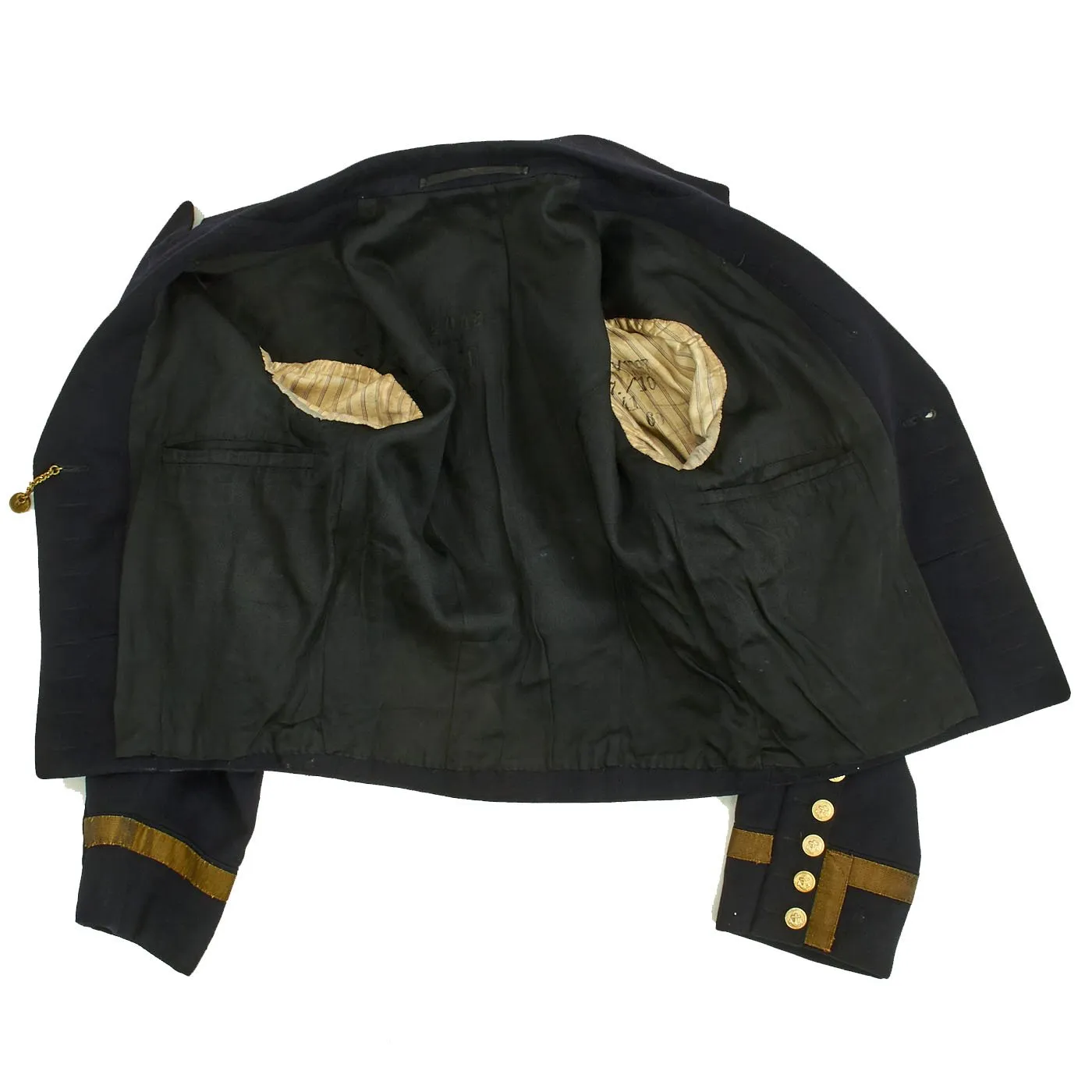 Original German WWII Kriegsmarine Evening Dress Reefer Jacket Uniform - Bootsmannmaat