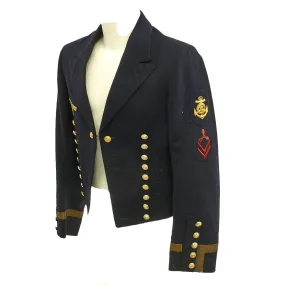 Original German WWII Kriegsmarine Evening Dress Reefer Jacket Uniform - Bootsmannmaat