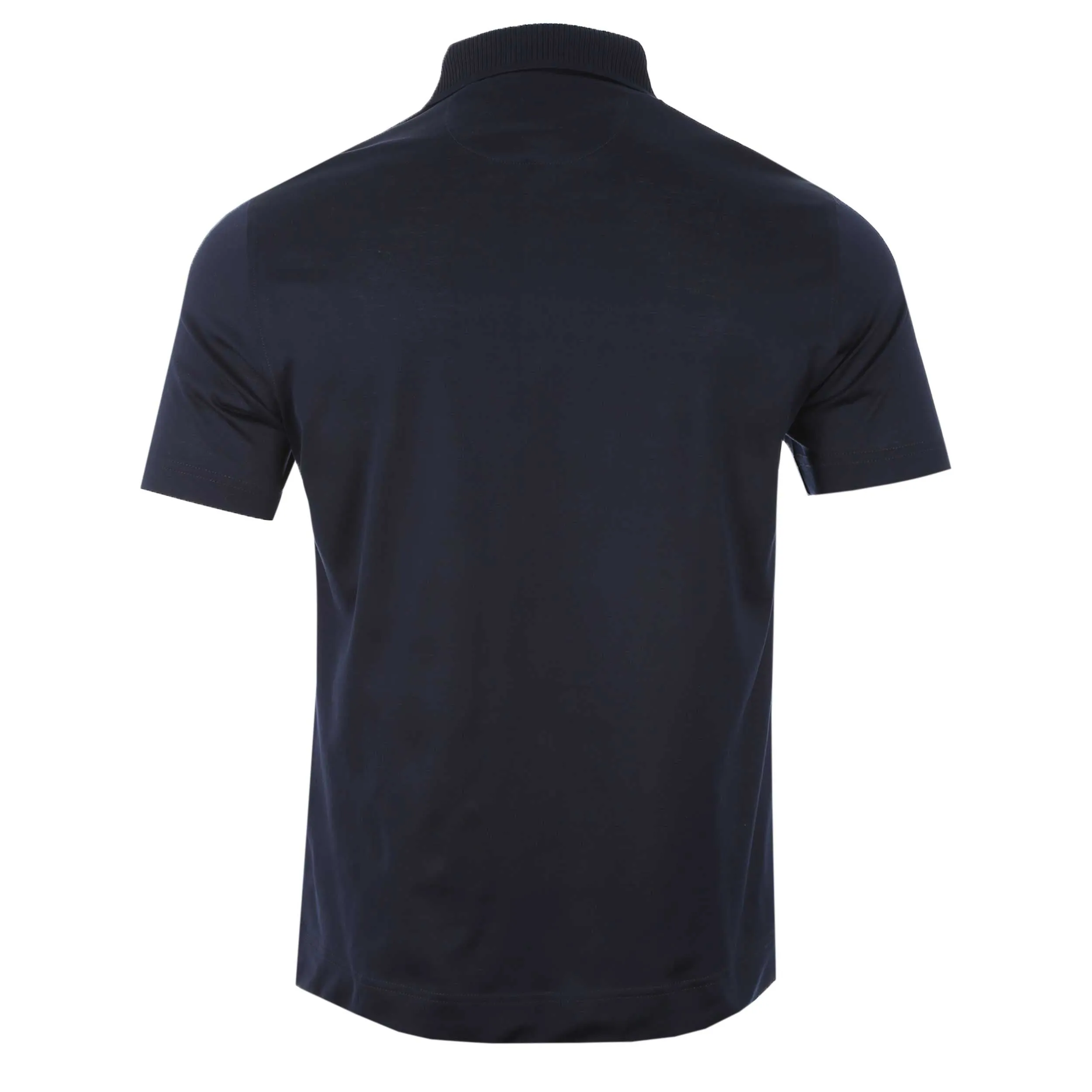 Pal Zileri Short Sleeve Button Thru Shirt in Navy