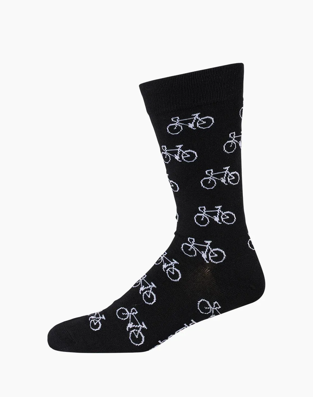 Pedal It Men's Bamboo Crew Socks