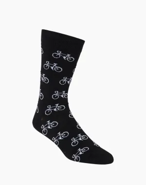 Pedal It Men's Bamboo Crew Socks