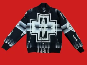 Pendleton Harding Gorge Quilted Jacket Blk/Wht