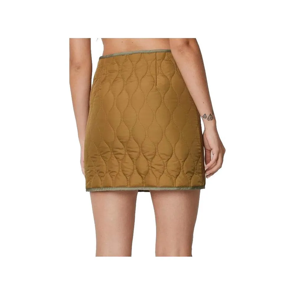 PINKO Brown Nylon Skirt