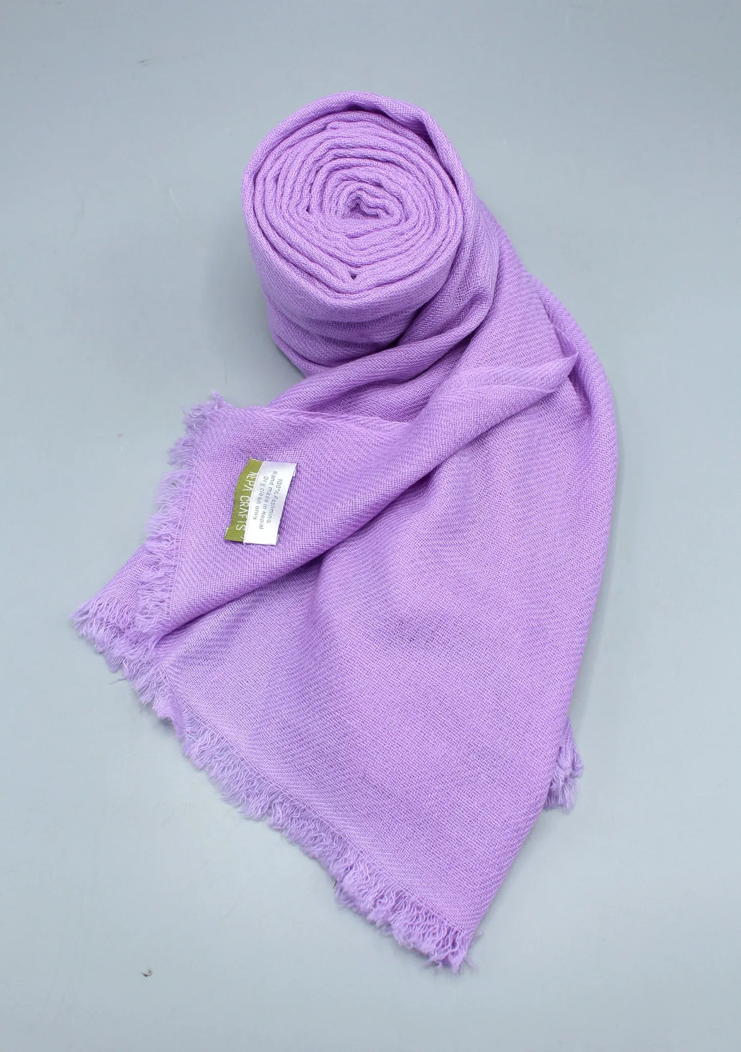 Pretty Orchid Pure Pashmina Shawl