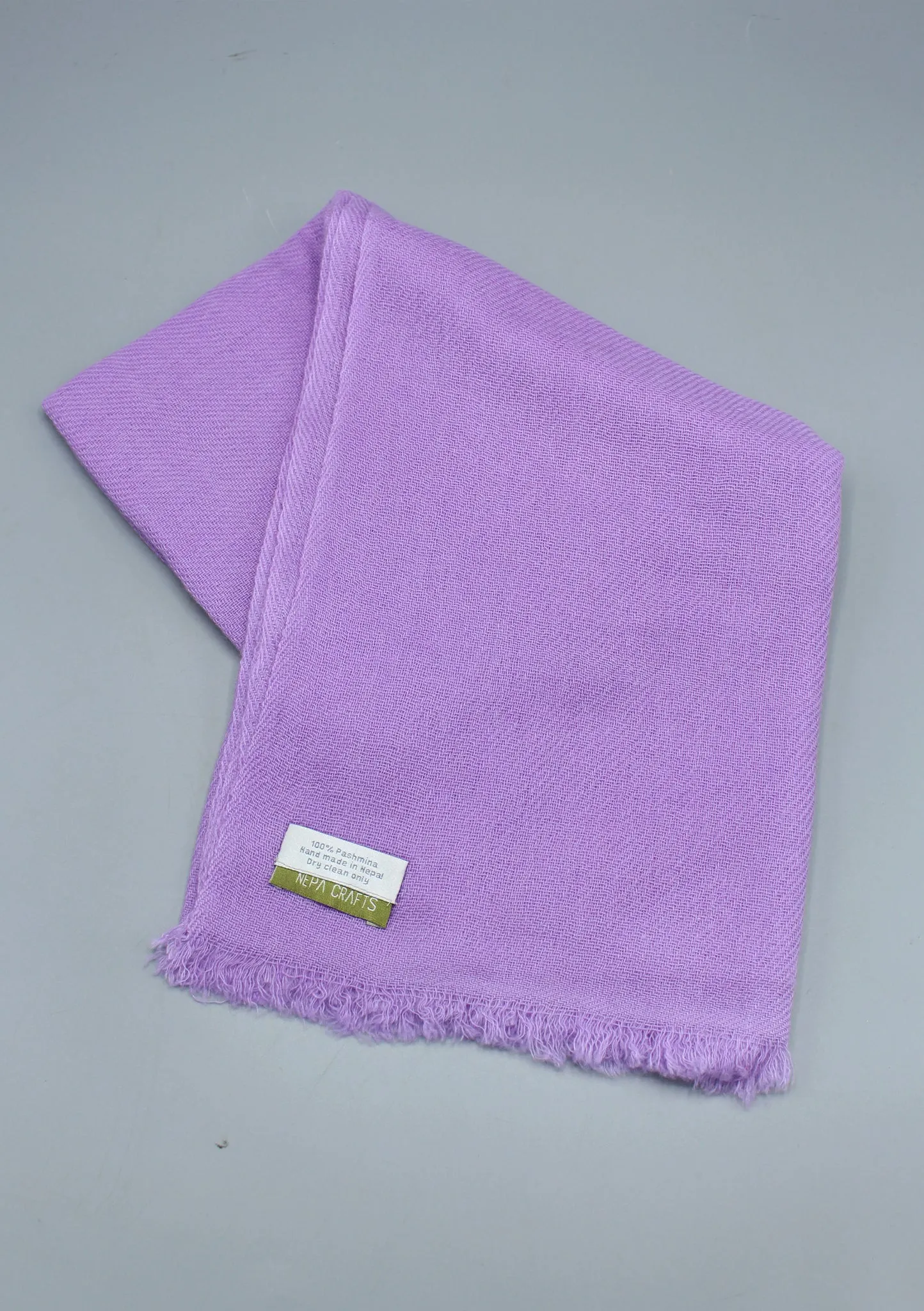 Pretty Orchid Pure Pashmina Shawl