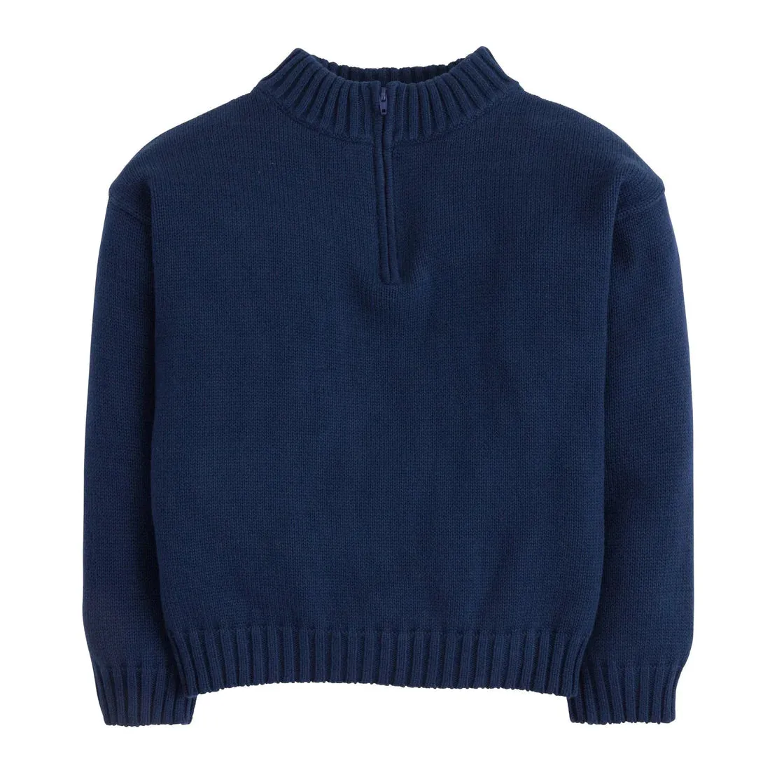 Quarter Zip Sweater - Navy