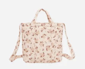 QUILTED TOTE BAG || HARVEST ROSE