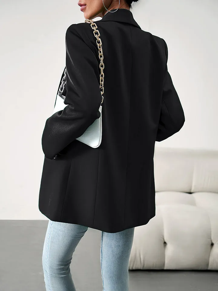 Rebekah Lapel Collar Long Sleeve Blazer