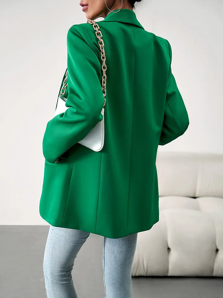 Rebekah Lapel Collar Long Sleeve Blazer