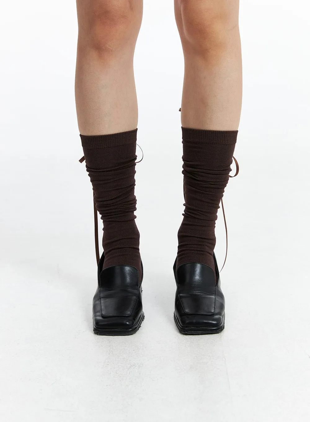 Ribbon Tie Socks OO319