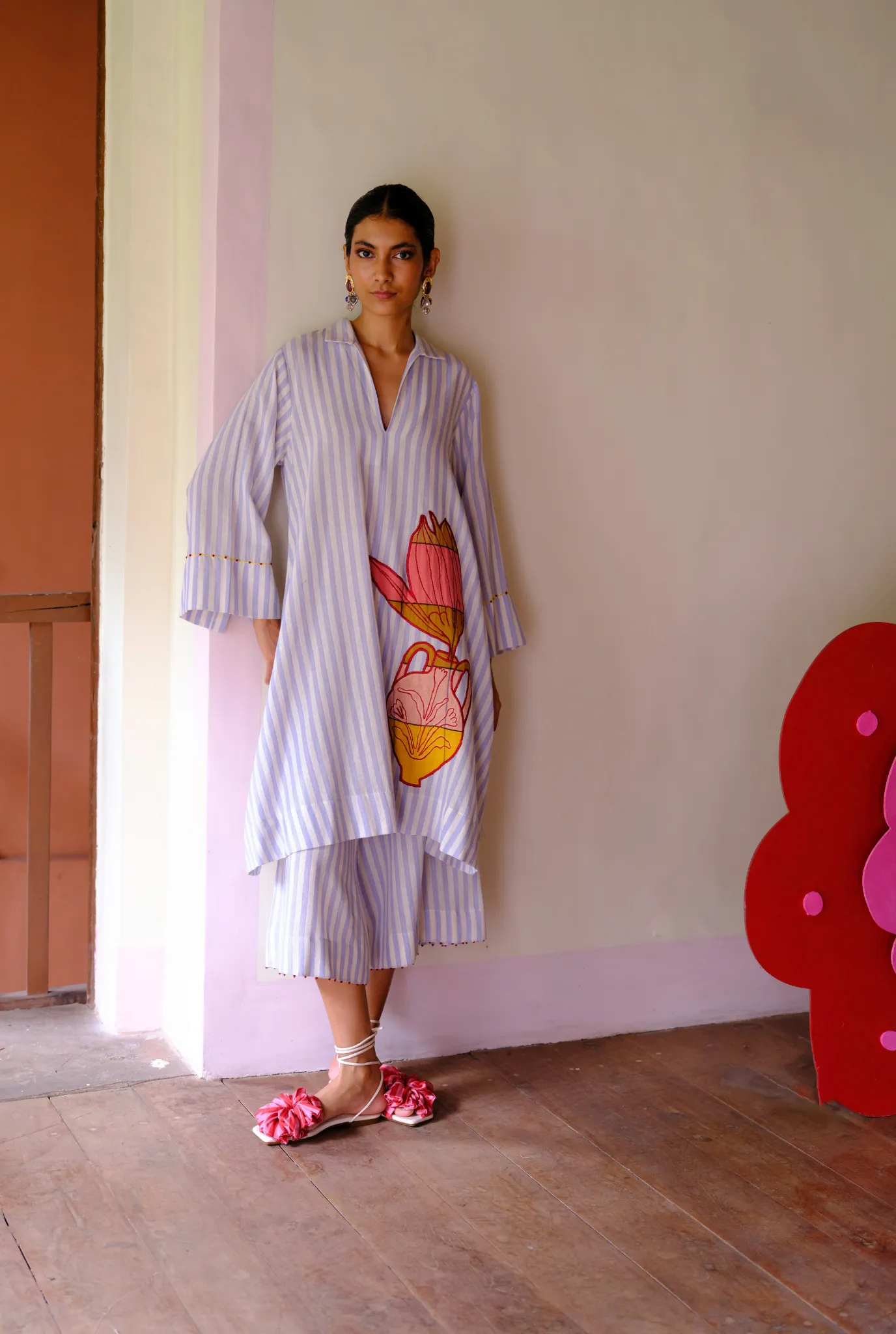 Rosella Handwoven Kurta