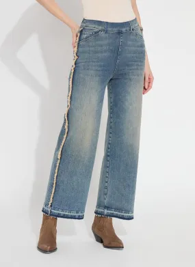 *SALE* LYSSE ERA HI-WAIST WIDE-LEG DENIM - 34252941