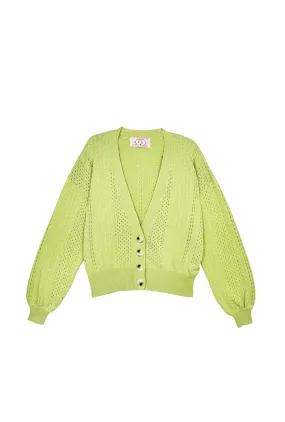 SAMPLE - Summer Cardigan Sweater - Mint