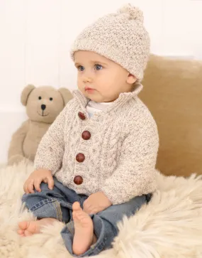 Sirdar - Baby Cable Jumper, Jacket & Hat in Snuggly DK - Knitting Pattern 1776