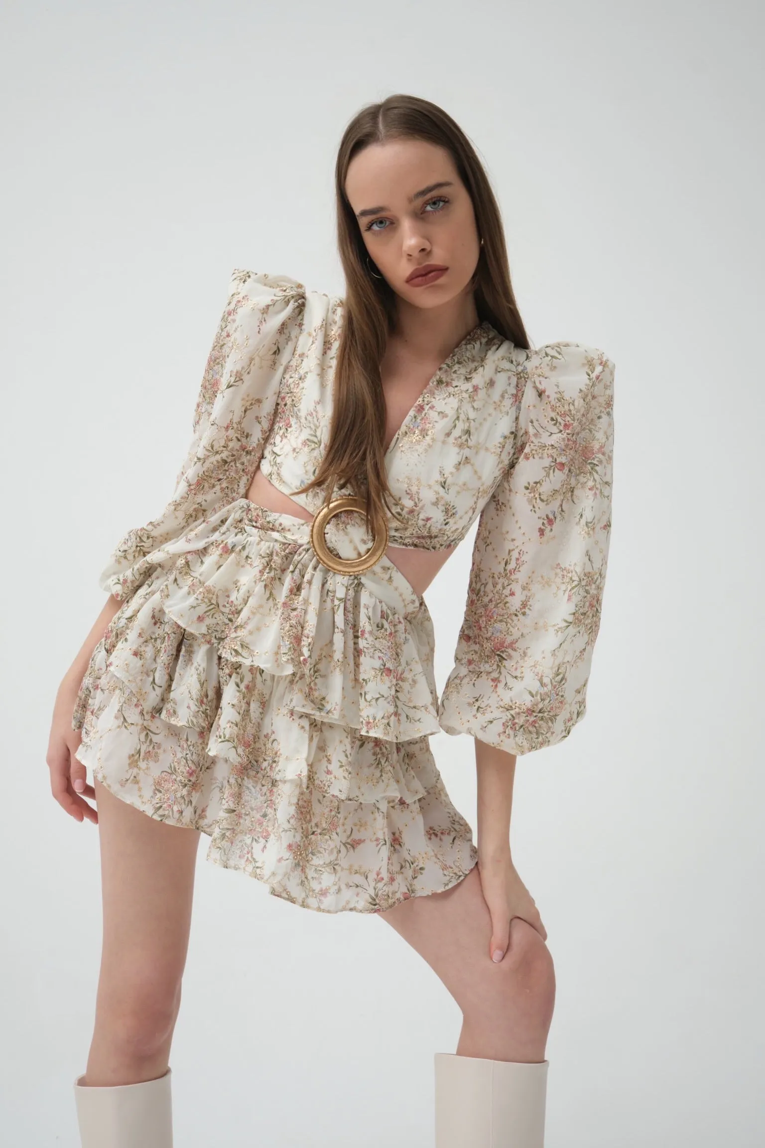 Strella Frilled Dress