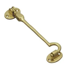 Superior Brass Cabin Hook & Catch PB 150mm